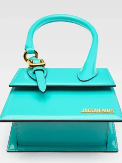 Discount Jacquemus De medium Chiquito met gesp Turquoise