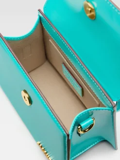 Discount Jacquemus De medium Chiquito met gesp Turquoise