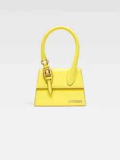 Online Jacquemus De medium Chiquito met gesp Yellow