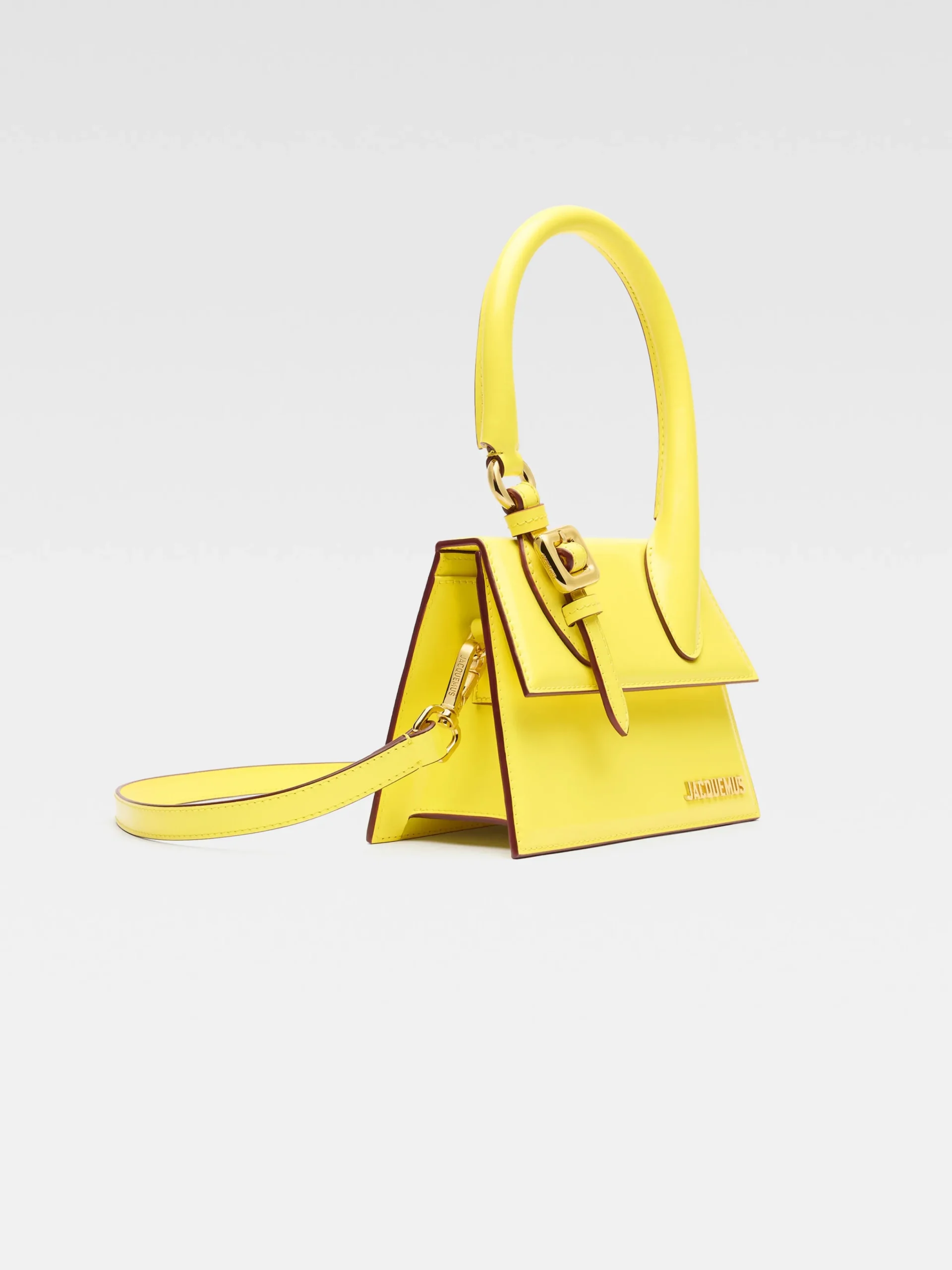 Online Jacquemus De medium Chiquito met gesp Yellow