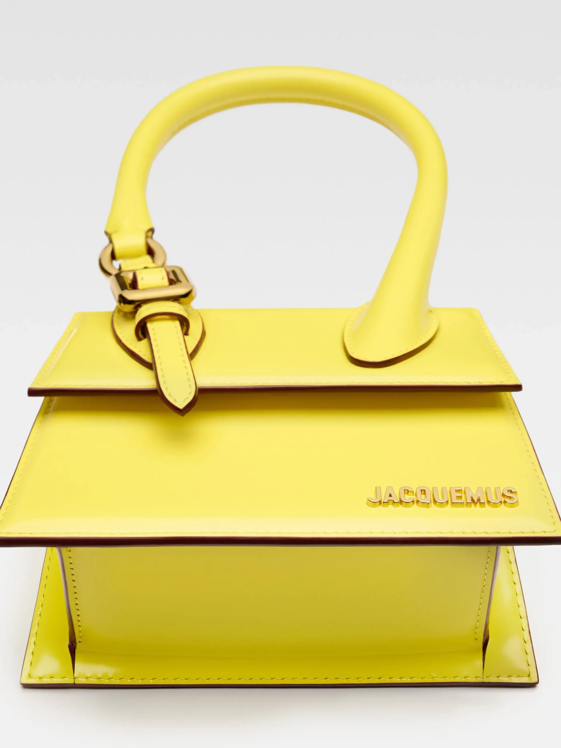Online Jacquemus De medium Chiquito met gesp Yellow
