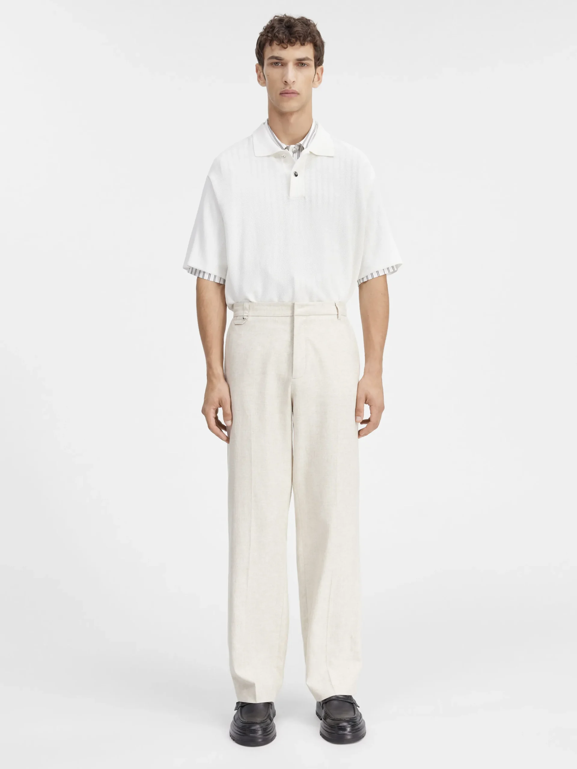 Clearance Jacquemus De Melo broek LightBeige