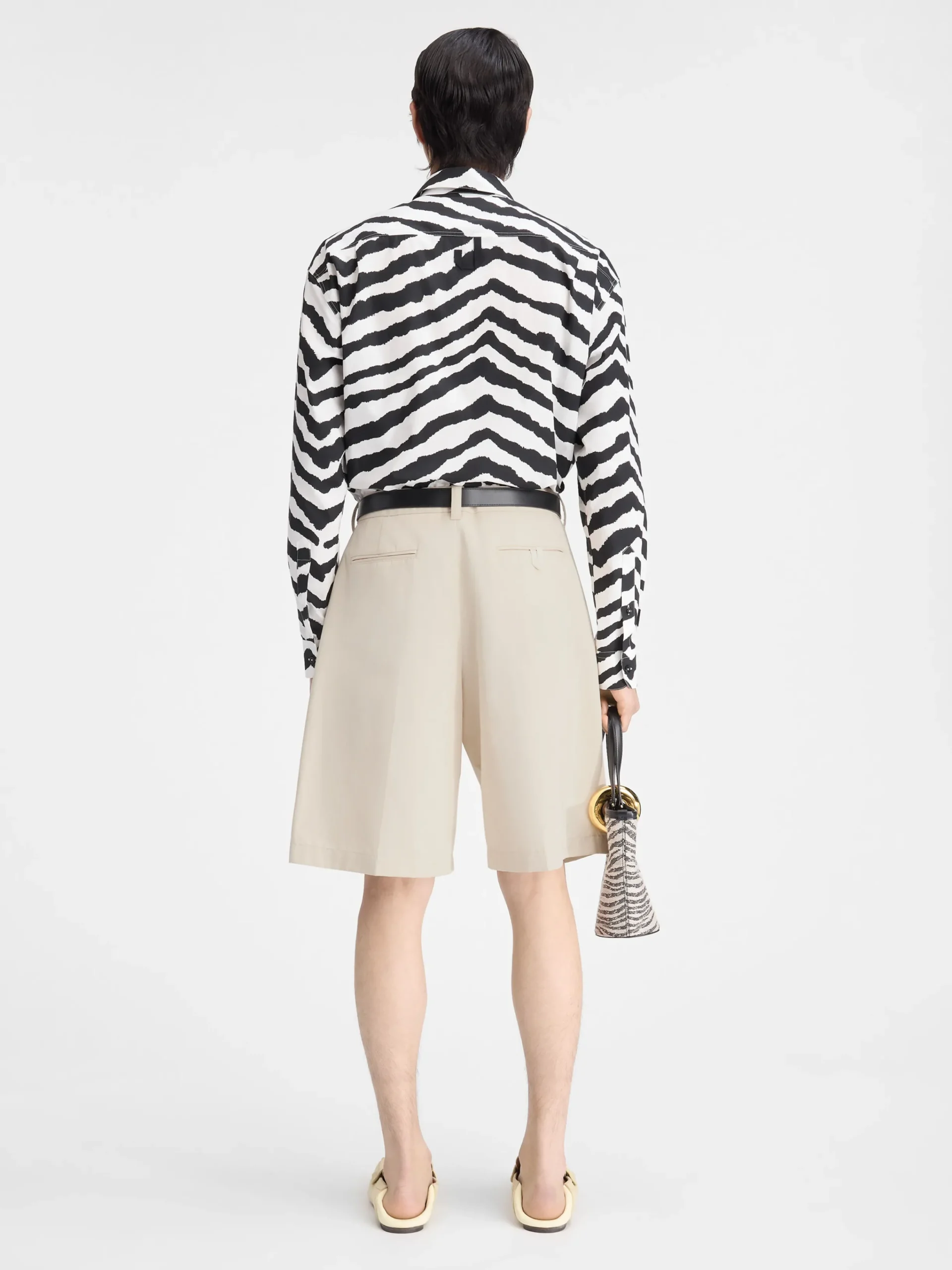 Clearance Jacquemus De Melo korte broek LightBeige