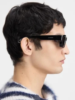 Sale Jacquemus De Meridiano zonnebril Black
