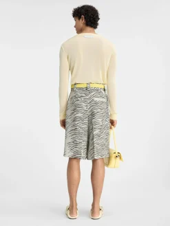 Online Jacquemus De Navega korte broek JacquardMottledZebraBlack
