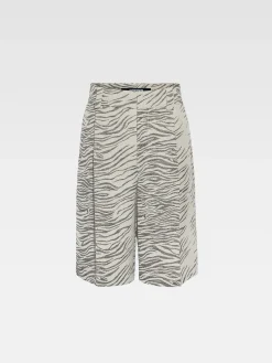 Online Jacquemus De Navega korte broek JacquardMottledZebraBlack