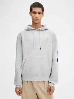 Fashion Jacquemus De New York hoodie NewYorkAdresseGrey