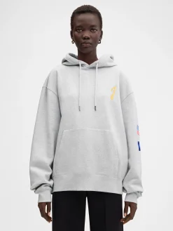 Fashion Jacquemus De New York hoodie NewYorkAdresseGrey