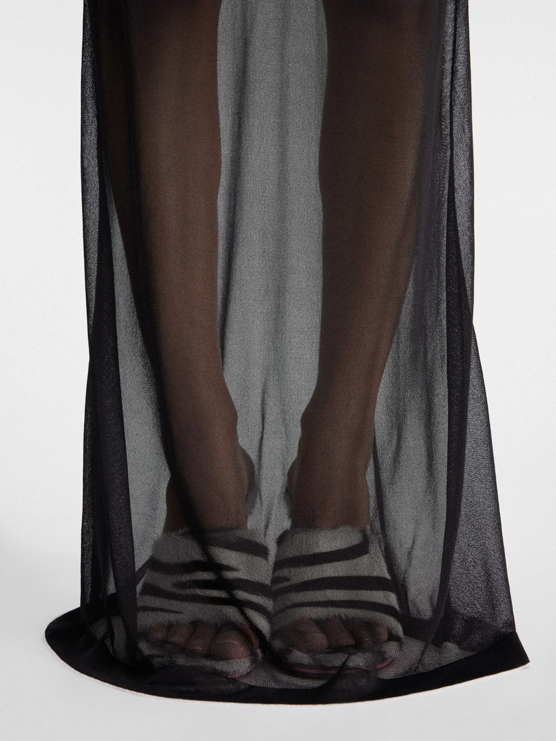 Sale Jacquemus De Nodo gebreide jurk Black