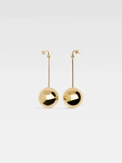 Sale Jacquemus De Nodo grote oorbellen Gold