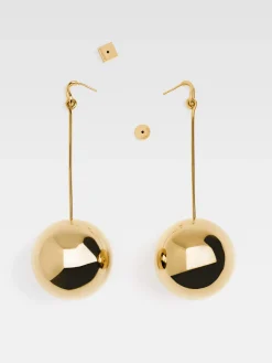 Sale Jacquemus De Nodo grote oorbellen Gold