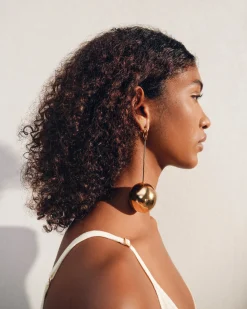 Sale Jacquemus De Nodo grote oorbellen Gold