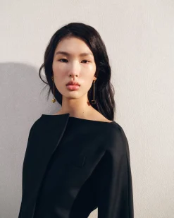 New Jacquemus De Nodo oorbellen Gold