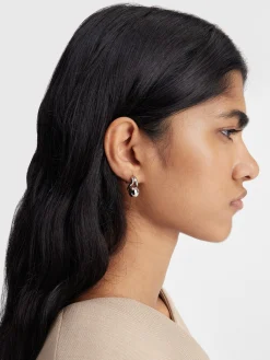 Clearance Jacquemus De Nodo stud-oorbellen Silver