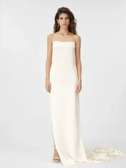 Fashion Jacquemus De Noiva jurk Off-White