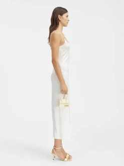 Outlet Jacquemus De Notte jurk Off-White