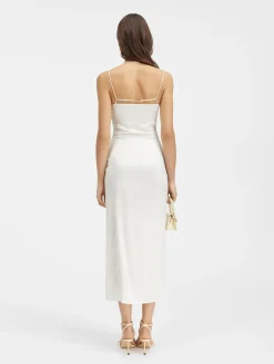 Outlet Jacquemus De Notte jurk Off-White