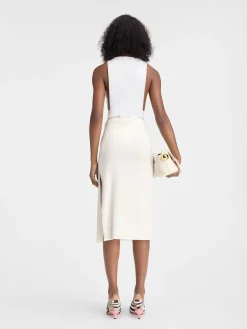 New Jacquemus De Notte rok Off-White