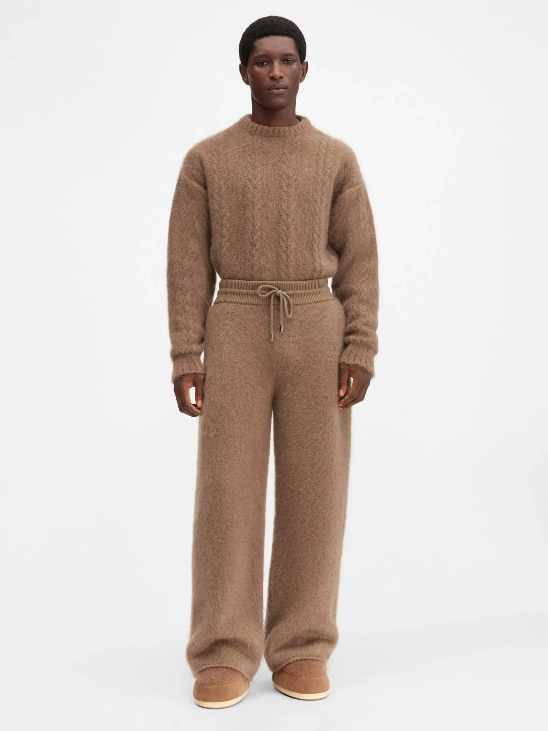 Outlet Jacquemus De Nuvola-broek Camel