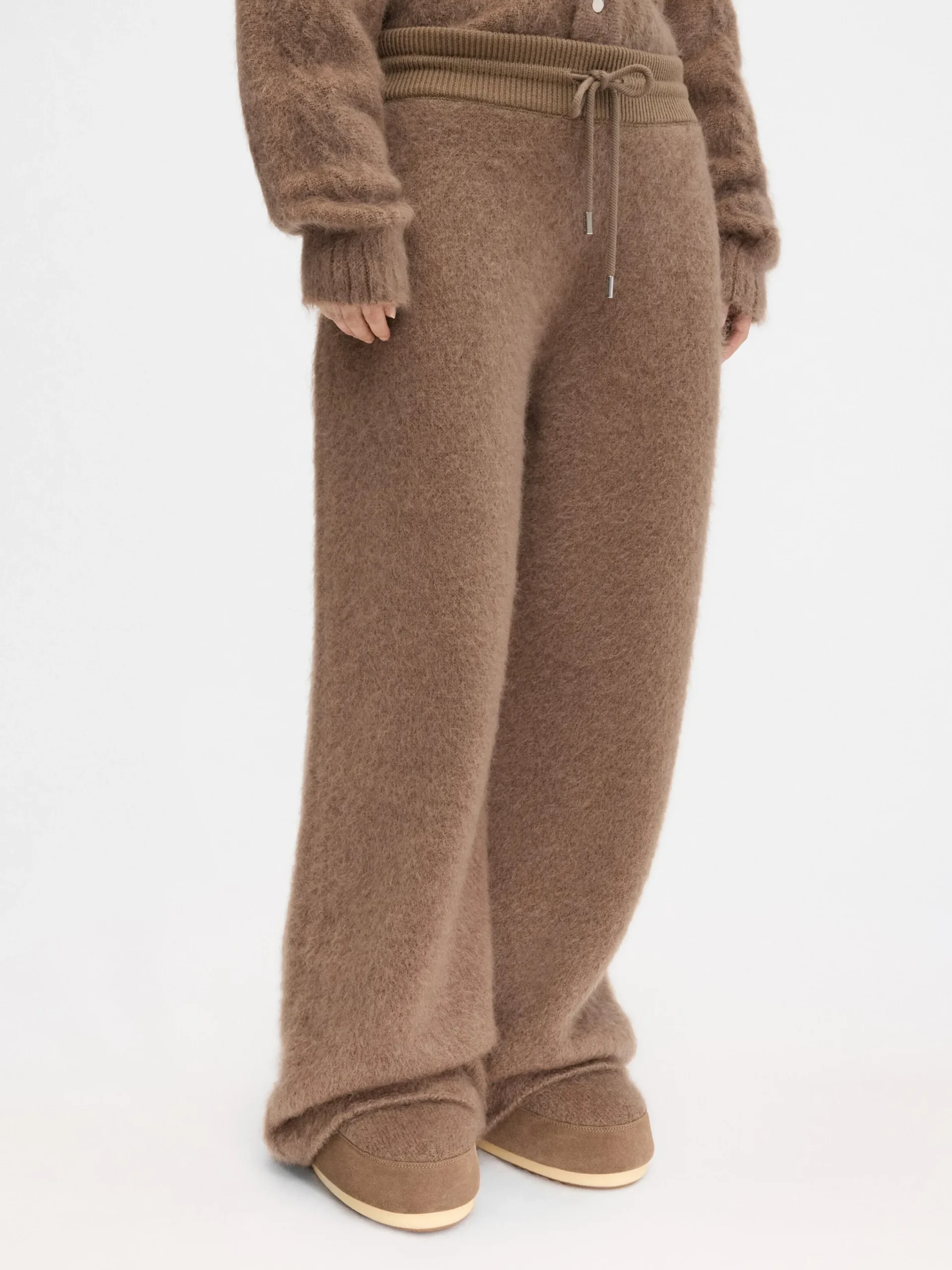 Outlet Jacquemus De Nuvola-broek Camel