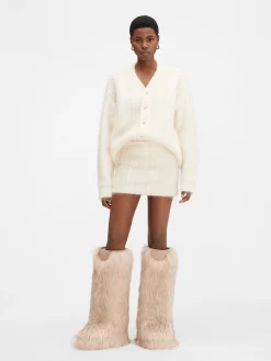 Clearance Jacquemus De Nuvola-rok Off-White