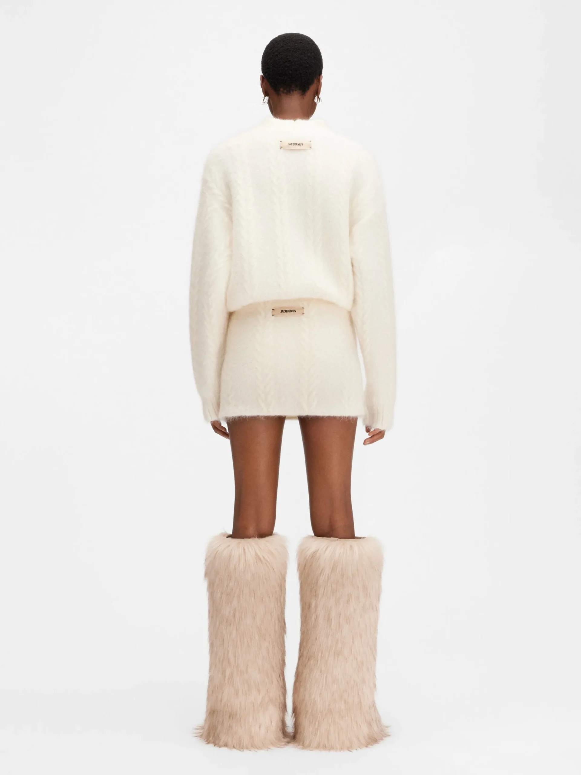 Clearance Jacquemus De Nuvola-rok Off-White