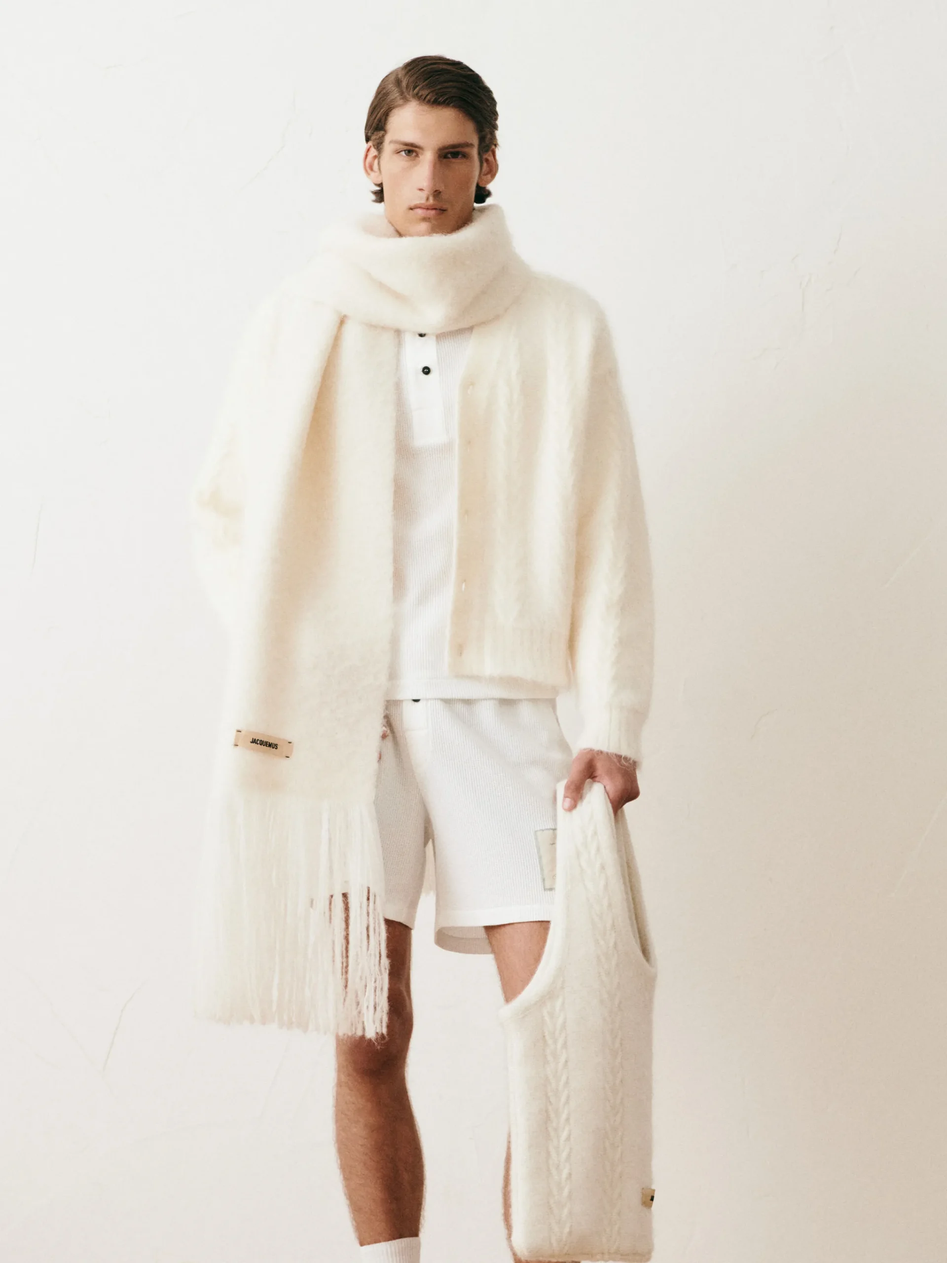 Fashion Jacquemus De Nuvola-sjaal Off-White