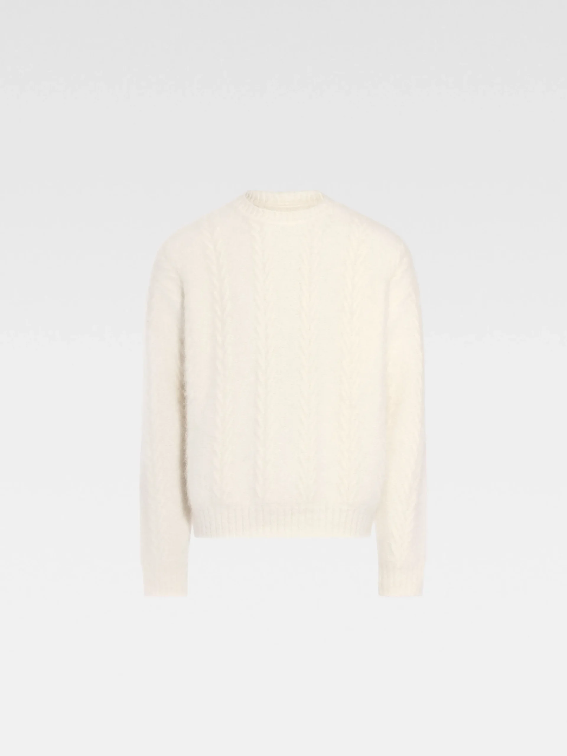 Outlet Jacquemus De Nuvola-trui Off-White