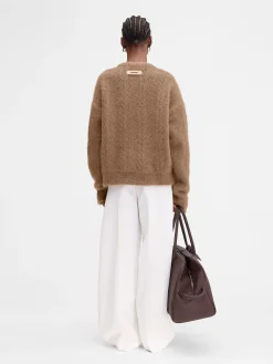 New Jacquemus De Nuvola-trui Camel
