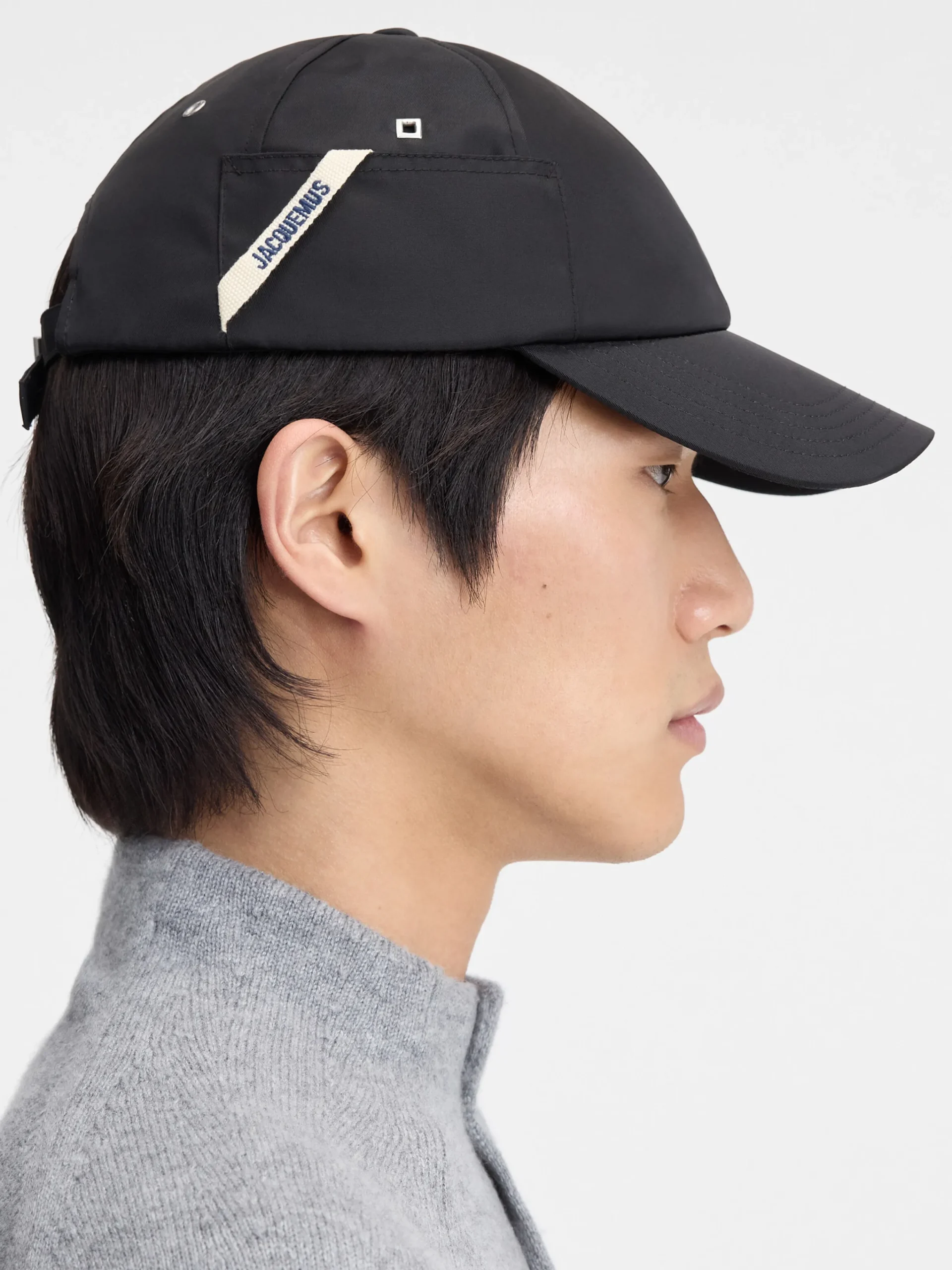 Fashion Jacquemus De Ovalie pet Black