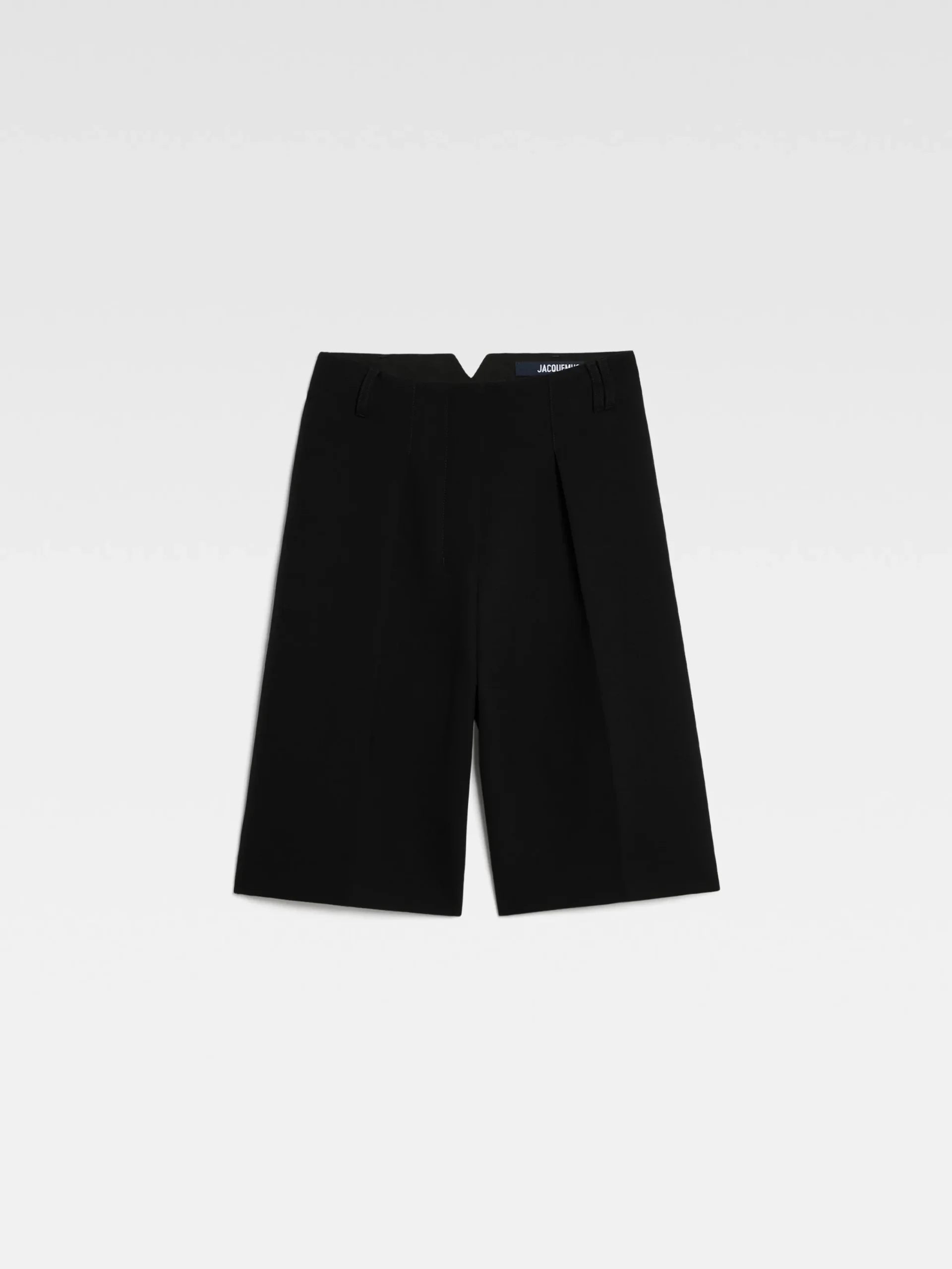 Discount Jacquemus De Ovalo bermuda Black
