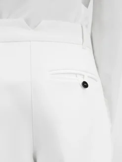 Clearance Jacquemus De Ovalo broek White