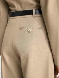 New Jacquemus De Ovalo broek Beige