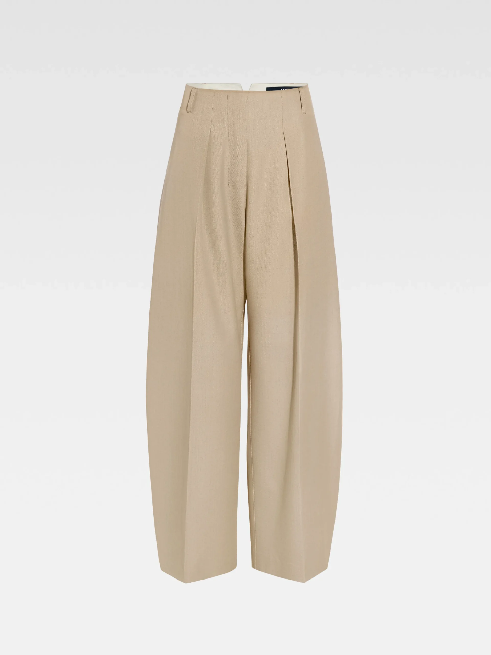 New Jacquemus De Ovalo broek Beige