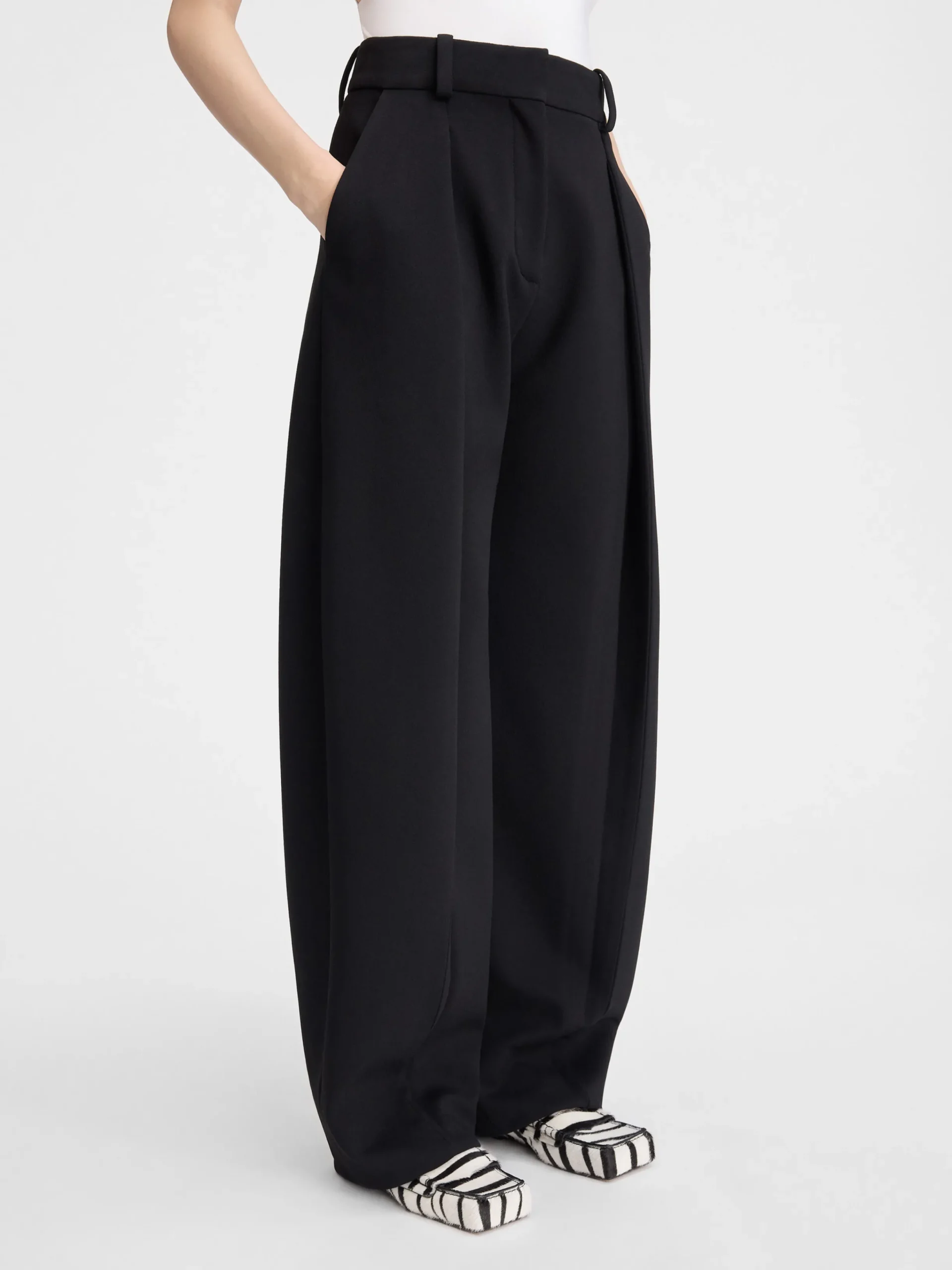 Outlet Jacquemus De Paseo broek Black