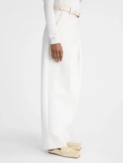 Sale Jacquemus De Paseo broek White