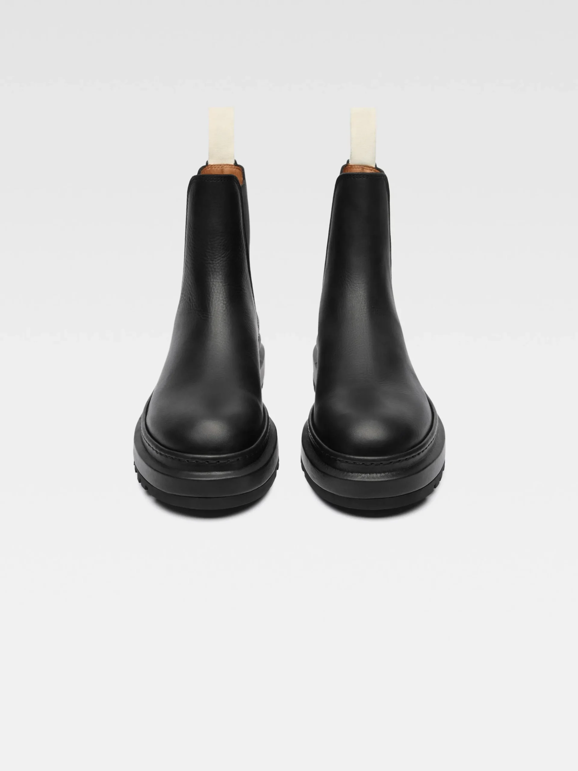 Hot Jacquemus De Pavane enkellaarsjes Black
