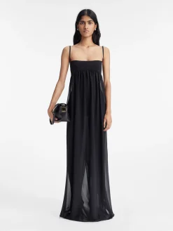Online Jacquemus De Peplo jurk Black
