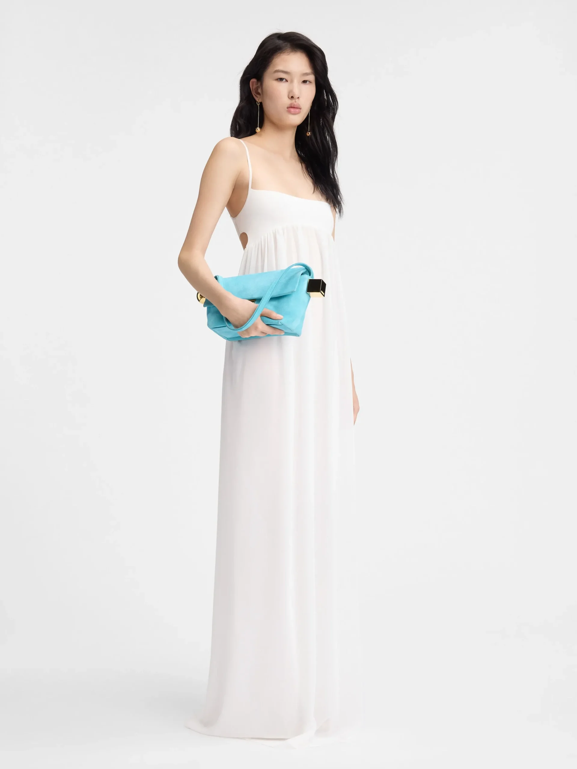 Online Jacquemus De Peplo jurk White