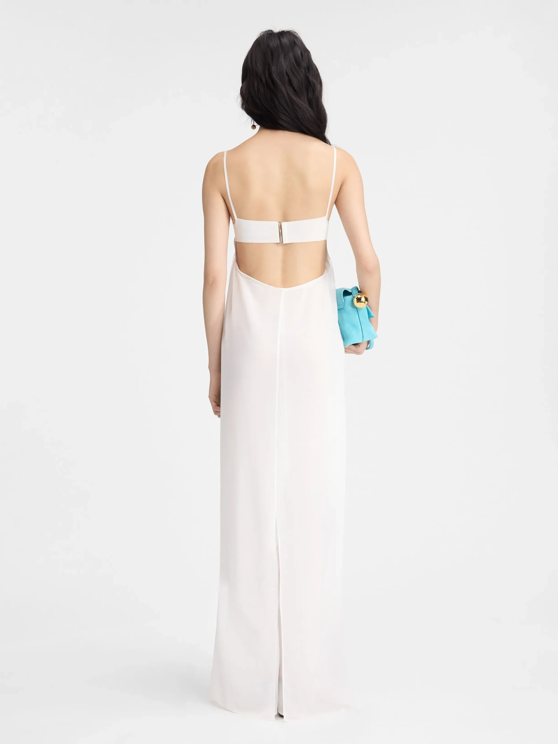 Online Jacquemus De Peplo jurk White