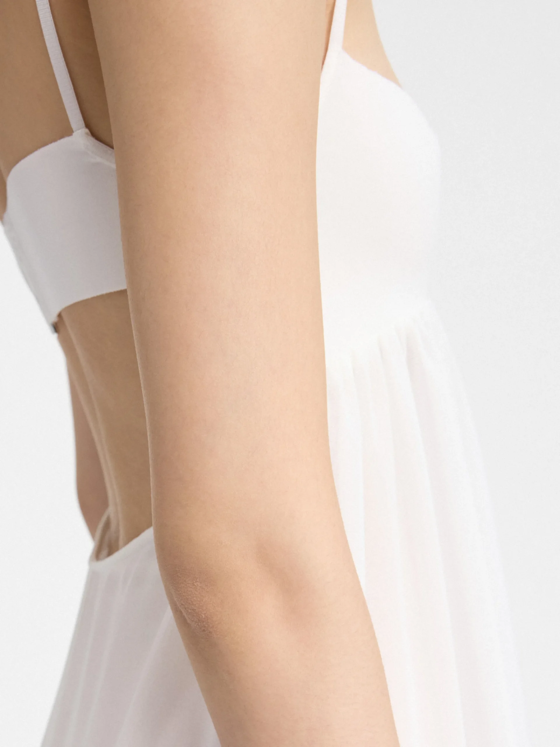 Online Jacquemus De Peplo jurk White