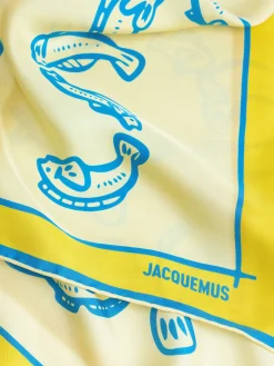 Clearance Jacquemus De Pesco bandana PrintCapriFishYellow