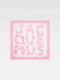 Discount Jacquemus De Pesco bandana PrintCapriFishPink
