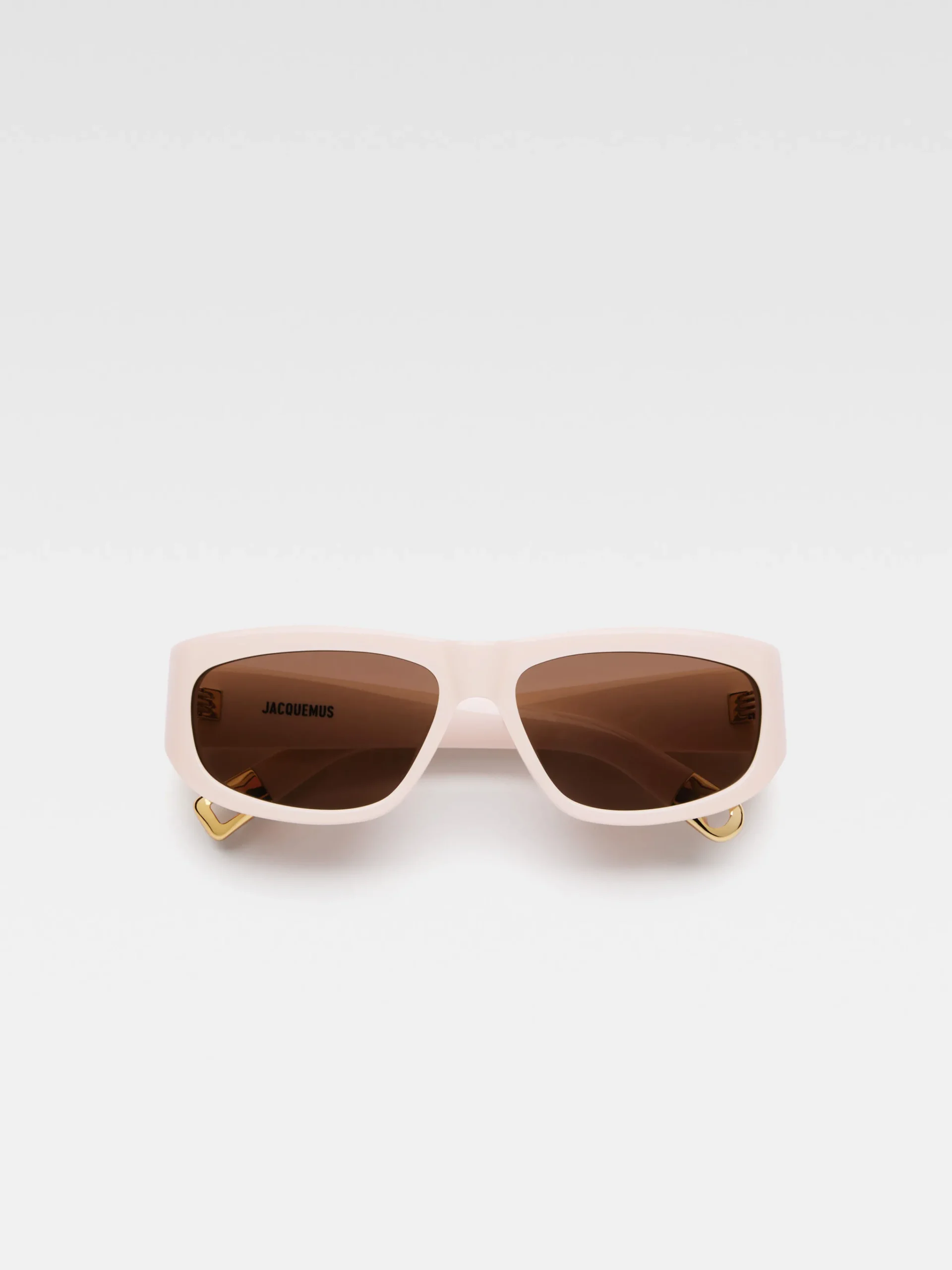 Outlet Jacquemus De Pilota zonnebril LightBeige
