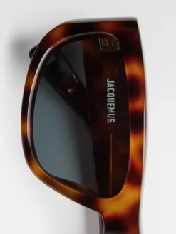 New Jacquemus De Pilota zonnebril MultiBrown