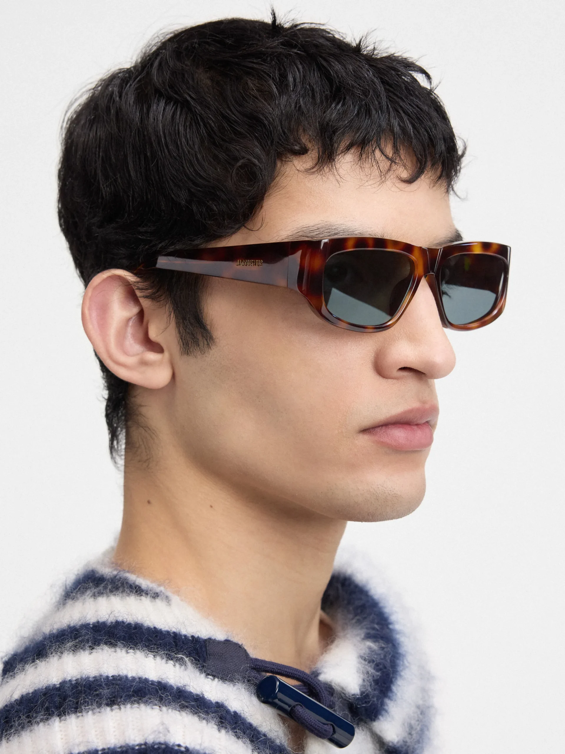 New Jacquemus De Pilota zonnebril MultiBrown