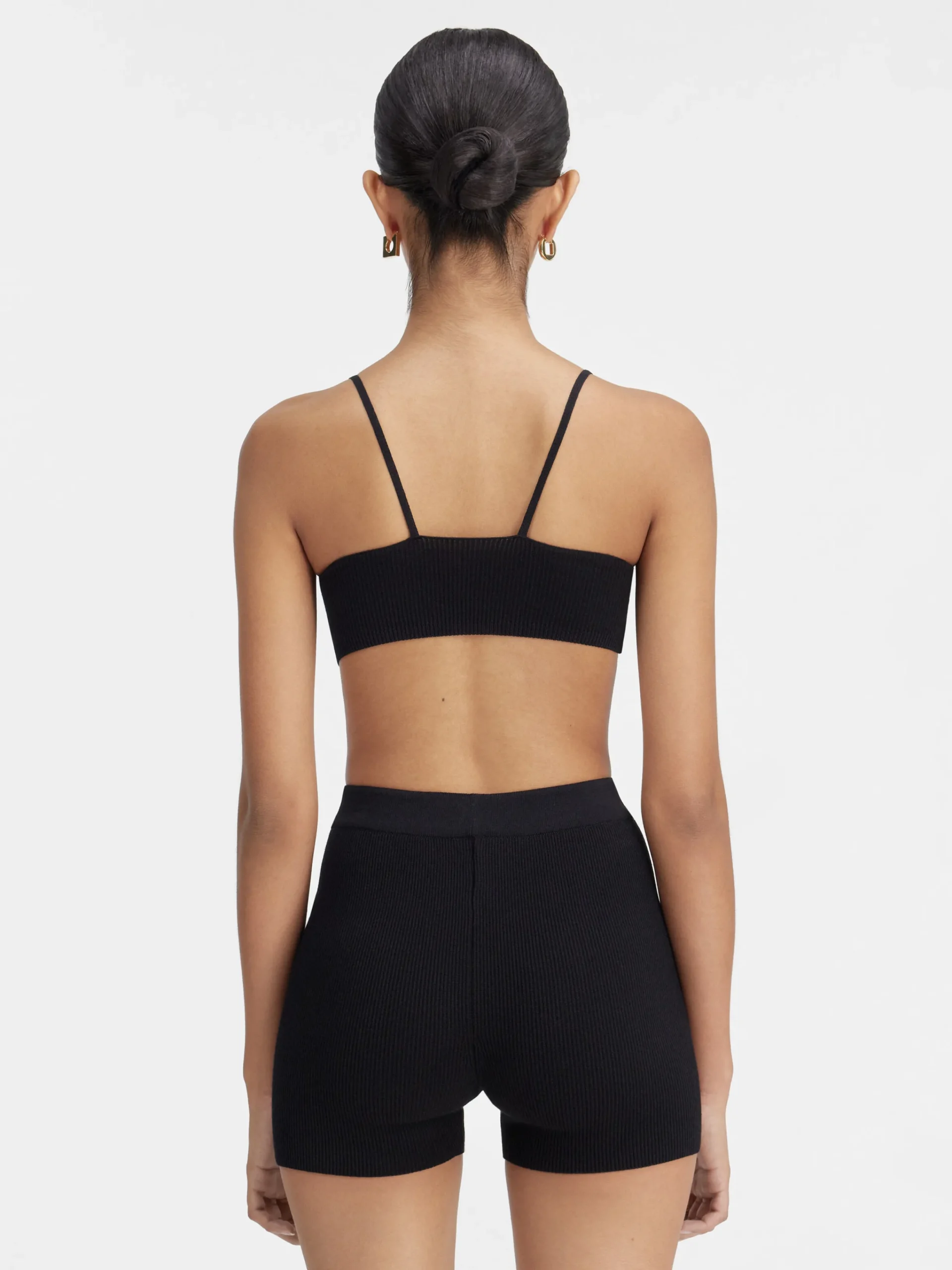 Best Jacquemus De Pralù korte broek Black