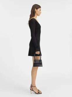 Fashion Jacquemus De Pral&ugrave; mini jurk Black