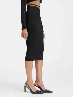 Sale Jacquemus De Pral&ugrave; rok Black
