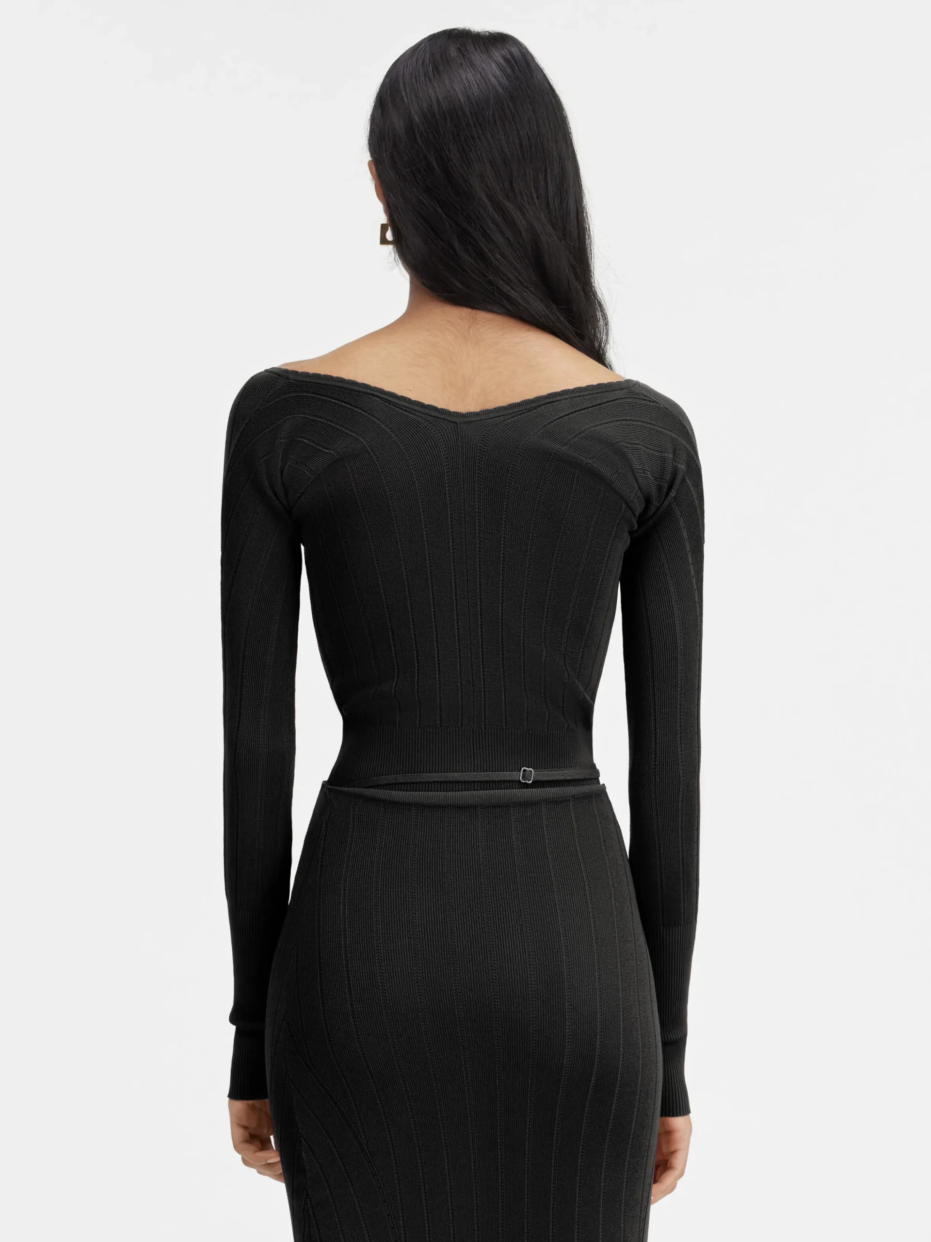 Fashion Jacquemus De Pralù top Black
